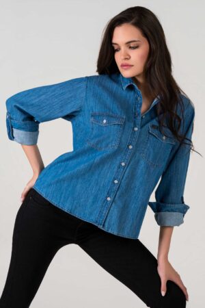 Blusa Denim Lee