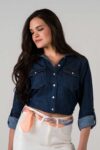 blusa lee denim