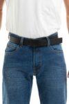 Vista frontal Cinturón Hombre negro Marca Lee