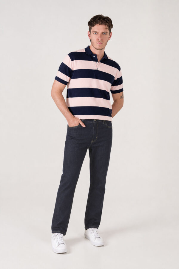 JEAN HOMBRE REGULAR STRAIGHT DAREN PETROL SS5