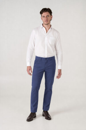 PANTALÓN HOMBRE REGULAR CHINO AZUL NAVY SS5