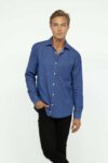 Vista Frontal Camisa Hombre regular custom Stone 2 SS3 de Marca Lee
