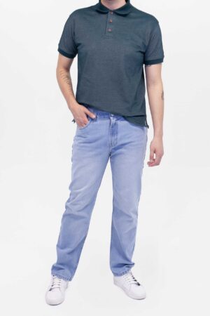 Pantalón Jean Hombre Regular Straight Daren stone 3