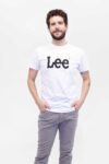 Camiseta Hombre Regular Woobly Logo Tee Blanca