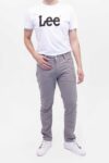 Vista Frontal Jean Hombre Slim Tapered Luke Gris SS4 de marca Lee