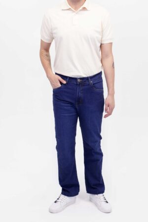 Pantalón Jean Hombre Regular Straight Daren Doble Pepper