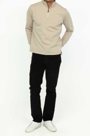 Vista frontal Jean Hombre Regular Straight Daren 3 Negro SS3 de marca lee