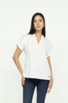 Vista Frontal Blusa Mujer regular Mao Blanco SS3 de Marca Lee