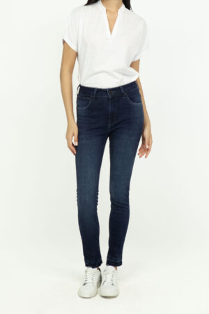 Vista Frontal Jean Mujer Skinny High Waist Ivy Stone 1 SS3 de Marca Lee