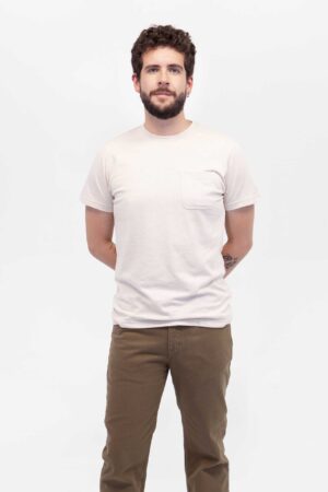 Camiseta Hombre Regular Ww One Pocket Caqui