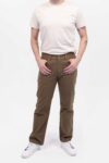 Pantalón Jean Hombre Regular Straight Daren Café