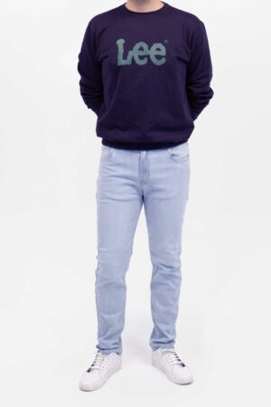 Vista Frontal Jean Hombre Slim Tapered Luke Ice SS4 de marca Lee