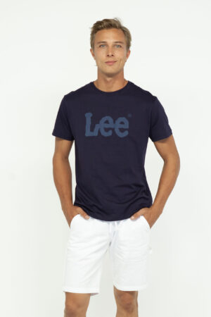 Vista Frontal Vista Hombre regular Ultimate Pocket Azul Navy SS3 de Marca Lee