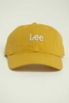 Vista Frontal Gorra Amarilla SS3 de Marca Lee