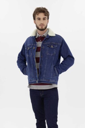 Chaqueta Hombre Regular sherpa Stone 1 Fw4