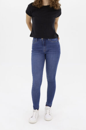 Vista Frontal Jean Mujer Skinny High waist Ivy Stone 2 Fw4