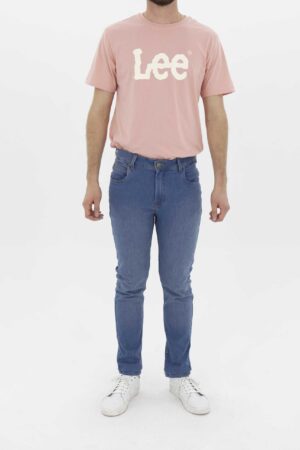 Vista Frontal Jean Hombre Slim Luke Stone 2 Fw4 de marca Lee
