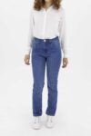 Vista Frontal Jean Mujer Classic Straight Marion Stone 2 Fw4