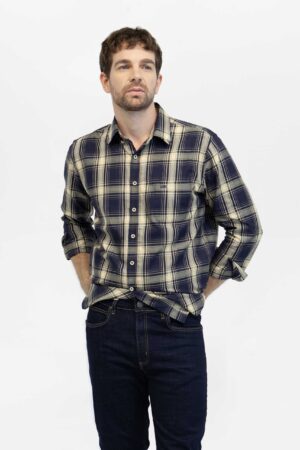 Camisa hombre relax Joston Ml amarillo fw5