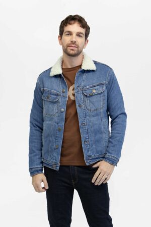 Chaqueta Hombre regular sherpa stone 1 fw5