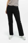 Jean mujer marionClassic straight military negro fw5