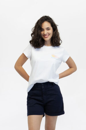 Camiseta blanca Lee Fw5