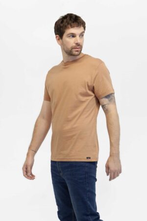 Camiseta hombre regular crew café fw5