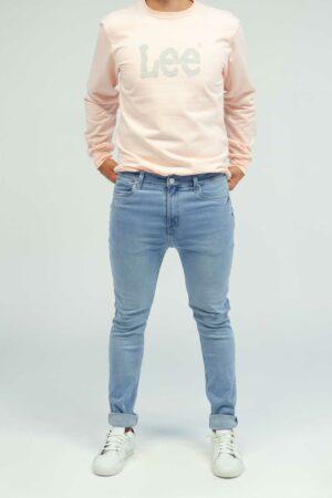 Vista frontal Jean skinny Malone color stone 3 marca