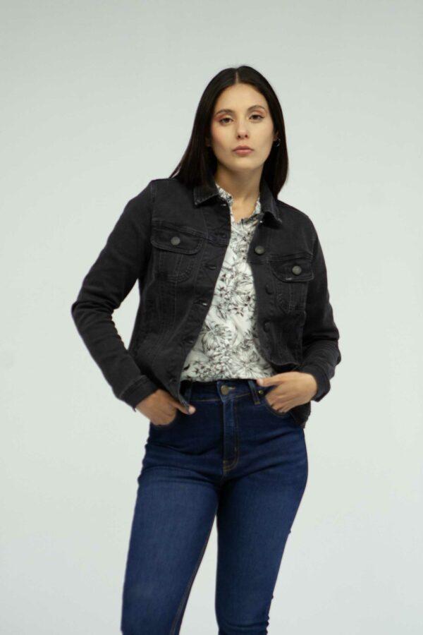 Chaqueta mujer Slim rider grafito Fw3