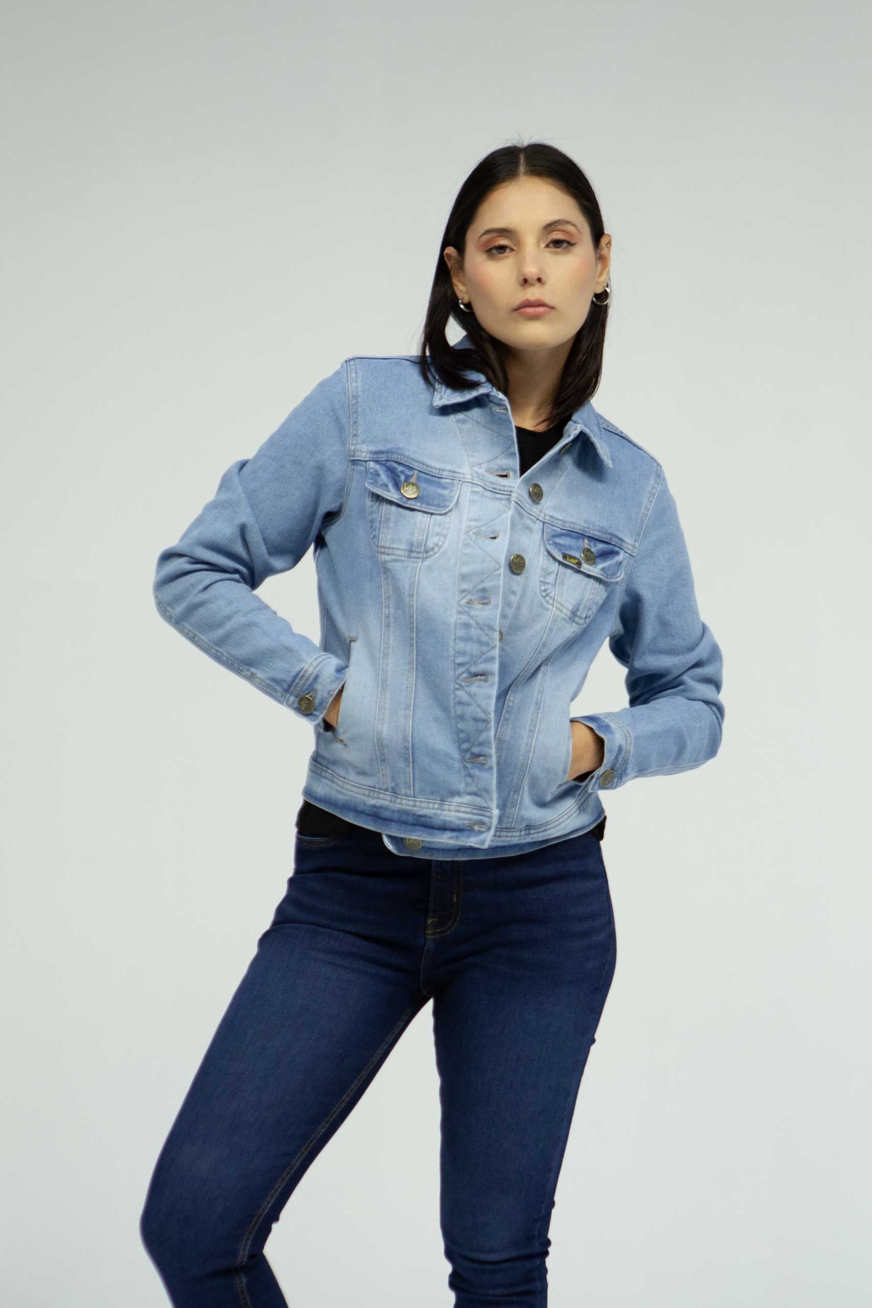 Chaqueta mujer Slim rider Stone Fw3 LEE Ecuador