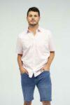 Camisa relax Joston color rosado