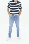 Vista Frontal Jean Hombre Slim Tapared Luke Ice SS3 de marca lee