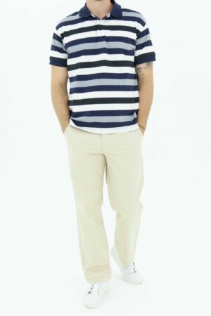 Vista Frontal Pantalón Hombre regular Chino beige SS3 de marca lee