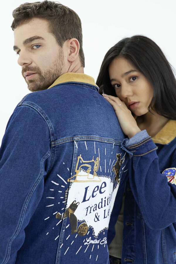 Chaqueta Slim Rider Estampada Edición Limitada