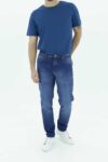 Vista Frontal Jean Hombre Slim tapared Luke Stone 1 SS3 de marca lee