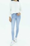 Vista frontal Jean Mujer Slim Mags Prewash SS3 de marca Lee