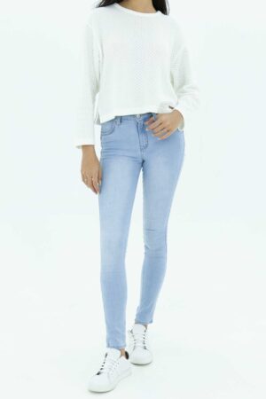 Vista frontal Jean Mujer Slim Mags Prewash SS3 de marca Lee