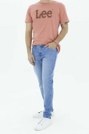 vista Frontal Jean Hombre Slim Tapared Luke Ice 2 SS3 de marca lee