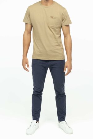 Vista Frontal Jean Hombre Slim Tapared Luke Azul 1 SS3 de marca Lee