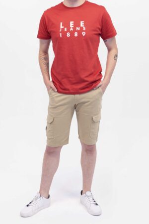 Bermuda Hombre Relax Seasonal Cargo Beige