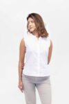 Blusa Regular Mao Hidden Buttons Sm Blanca