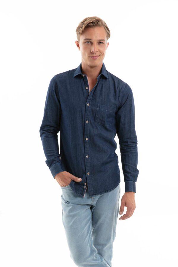 Camisa Hombre Regular Custom Stone 2 SS2