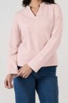 CAMISETA MUJER SEASONAL POLO ML ROSADO SS5