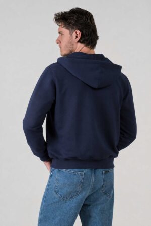 CHOMPA HOMBRE BASIC ZIP THROUGH AZUL SS5