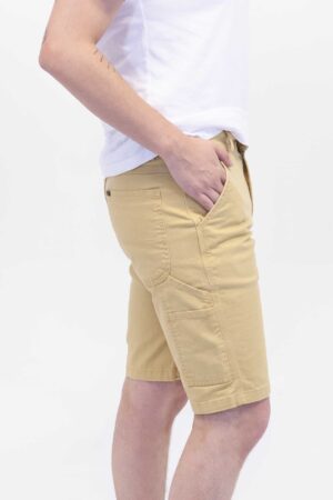 Vistta Frontal Bermuda Hombre relax Carpenter Mostaza SS4 de Marca Lee Vista Frontal Bermuda Hombre relax Carpenter Mostaza SS4 de Marca Le