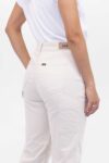 Vista Posterior Jean Mujer Flare High Waist Carpenter Beige SS4 de Marca Lee