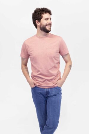 Vista Frontal Buzo Hombre Half Zip Pocket Verde SS4 de marca Lee