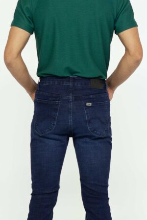 Vista posterior Jean Hombre Slim Tapared Luke Pepper 1 SS3 de marca Lee
