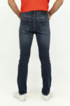 Vista posterior Jean Hombre Regular Straight Daren Stone Dirty 2 SS3 de Marca lee