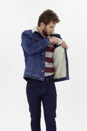 Chaqueta Hombre Regular sherpa Stone 1 Fw4